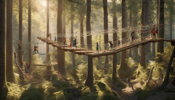 Vivre l’accrobranche et les loisirs en plein air en france aventure